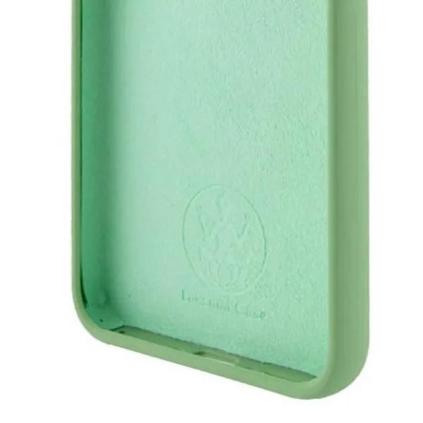 Чохол Silicone Cover Lakshmi Full Camera (AAA) для Xiaomi Redmi 12 — М'ятний — фото 2