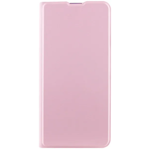 Кожаный чехол-книжка GETMAN Elegant (PU) для Xiaomi Redmi 12 — Розовый — фото 1