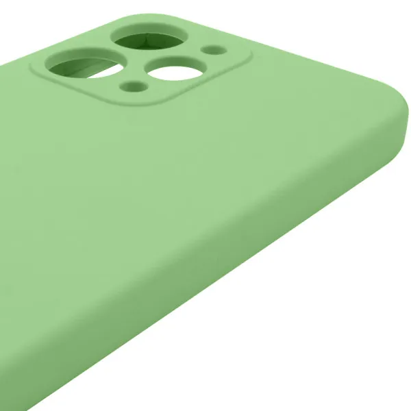 Чохол Silicone Cover Lakshmi Full Camera (AAA) для Xiaomi Redmi 12 — М'ятний — фото 4