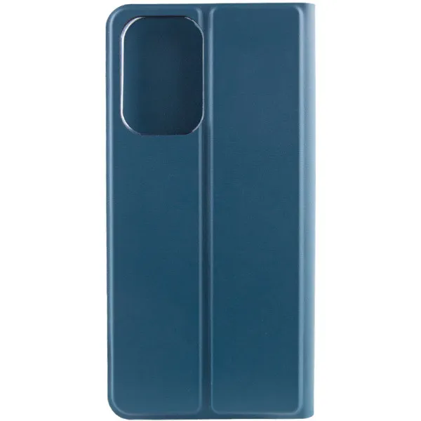 Кожаный чехол-книжка GETMAN Elegant (PU) для Xiaomi Redmi 12 — Синий — фото 2 Кожаный чехол-книжка GETMAN Elegant (PU) для Xiaomi Redmi 12 — Синий — фото 2