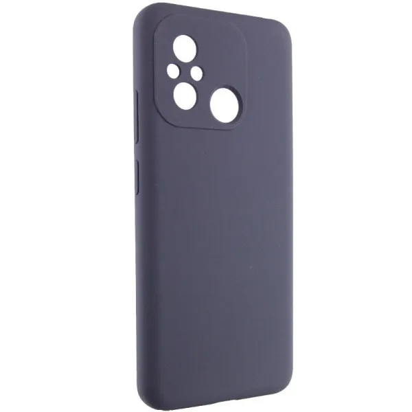 Чохол Silicone Cover Lakshmi Full Camera (AAA) для Xiaomi Redmi 12C — Сірий — фото 2 Чохол Silicone Cover Lakshmi Full Camera (AAA) для Xiaomi Redmi 12C — Сірий — фото 2