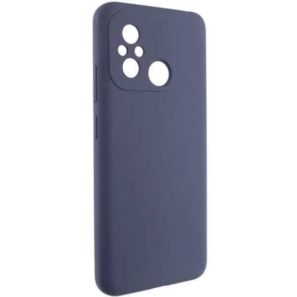 Чехол Silicone Cover Lakshmi Full Camera (AAA) для Xiaomi Redmi 12C — Темно-синий — фото 2 Чехол Silicone Cover Lakshmi Full Camera (AAA) для Xiaomi Redmi 12C — Темно-синий — фото 2