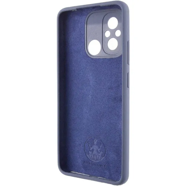 Чехол Silicone Cover Lakshmi Full Camera (AAA) для Xiaomi Redmi 12C — Темно-синий — фото 4 Чехол Silicone Cover Lakshmi Full Camera (AAA) для Xiaomi Redmi 12C — Темно-синий — фото 4