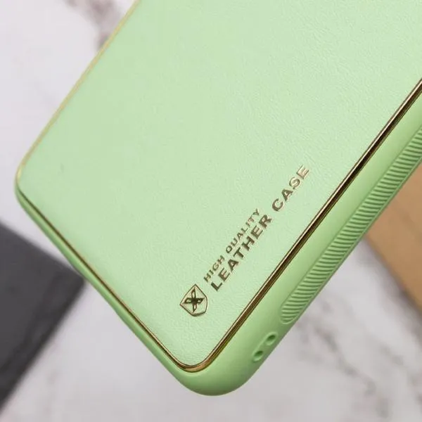 Кожаный чехол Xshield для Xiaomi Redmi 13C / Poco C65 — Зеленый — фото 2 Кожаный чехол Xshield для Xiaomi Redmi 13C / Poco C65 — Зеленый — фото 2