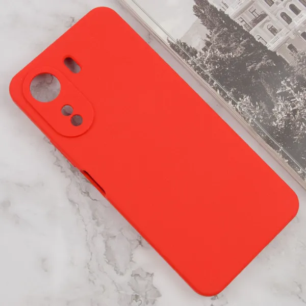 Чехол Silicone Cover Lakshmi Full Camera (AAA) для Xiaomi Redmi 13C / Poco C65 — Красный — фото 2 Чехол Silicone Cover Lakshmi Full Camera (AAA) для Xiaomi Redmi 13C / Poco C65 — Красный — фото 2