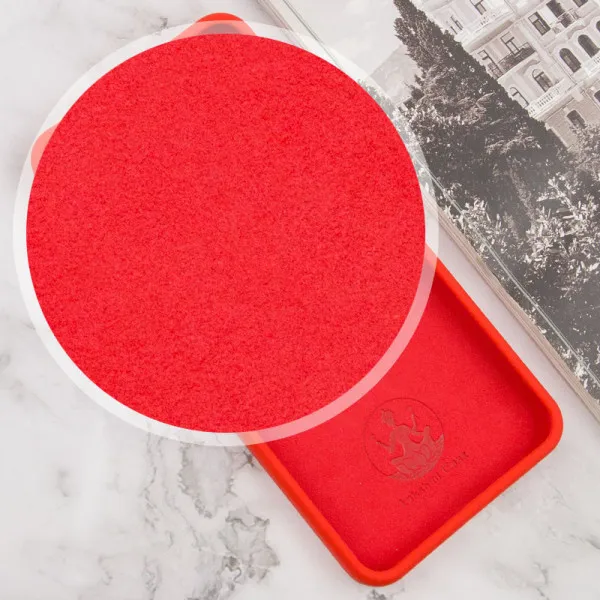 Чехол Silicone Cover Lakshmi Full Camera (AAA) для Xiaomi Redmi 13C / Poco C65 — Красный — фото 4 Чехол Silicone Cover Lakshmi Full Camera (AAA) для Xiaomi Redmi 13C / Poco C65 — Красный — фото 4