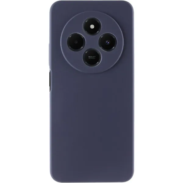 Чехол Silicone Cover Lakshmi Full Camera (AAA) для Xiaomi Redmi 14C / Poco C75 — Темно-синий — фото 3 Чехол Silicone Cover Lakshmi Full Camera (AAA) для Xiaomi Redmi 14C / Poco C75 — Темно-синий — фото 3