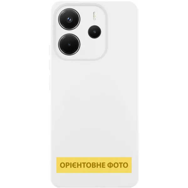 Чехол Silicone Cover Ummi Lakshmi Full Camera (AA) для Xiaomi Redmi 15C (EU) — Белый