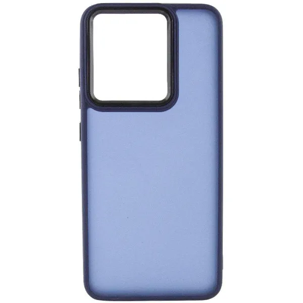 Чехол TPU+PC Lyon Frosted для Xiaomi Redmi 15C (EU) — Темно-синий — фото 2 Чехол TPU+PC Lyon Frosted для Xiaomi Redmi 15C (EU) — Темно-синий — фото 2