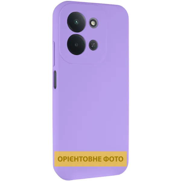 Чохол Silicone Cover Lakshmi Full Camera (AAA) для Xiaomi Redmi 17 — Бузковий Чохол Silicone Cover Lakshmi Full Camera (AAA) для Xiaomi Redmi 17 — Бузковий