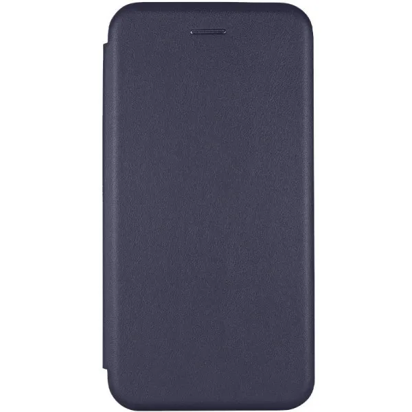 Кожаный чехол-книжка Classy для Xiaomi Redmi 7 — Темно-синий — фото 1 Кожаный чехол-книжка Classy для Xiaomi Redmi 7 — Темно-синий — фото 1