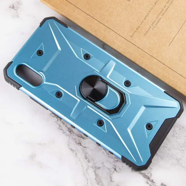 Ударостійкий чохол Pathfinder Ring для Xiaomi Redmi 9A — Блакитний — фото 4 Ударостійкий чохол Pathfinder Ring для Xiaomi Redmi 9A — Блакитний — фото 4