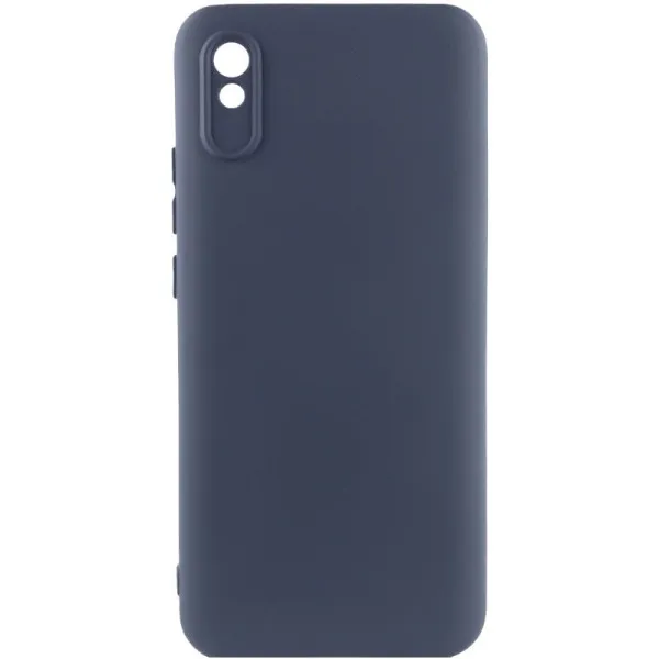 Чехол Silicone Cover Lakshmi Full Camera (AAA) для Xiaomi Redmi 9A — Темно-синий — фото 1 Чехол Silicone Cover Lakshmi Full Camera (AAA) для Xiaomi Redmi 9A — Темно-синий — фото 1