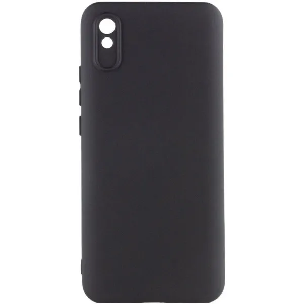Чехол Silicone Cover Lakshmi Full Camera (AAA) для Xiaomi Redmi 9A — Черный — фото 1 Чехол Silicone Cover Lakshmi Full Camera (AAA) для Xiaomi Redmi 9A — Черный — фото 1