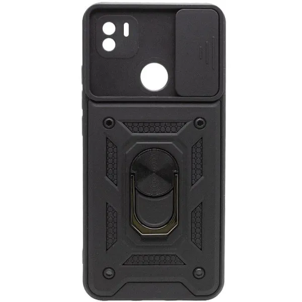 Чехол Ummi Camshield Serge Ring для Xiaomi Redmi A1+ / A2+ — Черный — фото 1 Чехол Ummi Camshield Serge Ring для Xiaomi Redmi A1+ / A2+ — Черный — фото 1