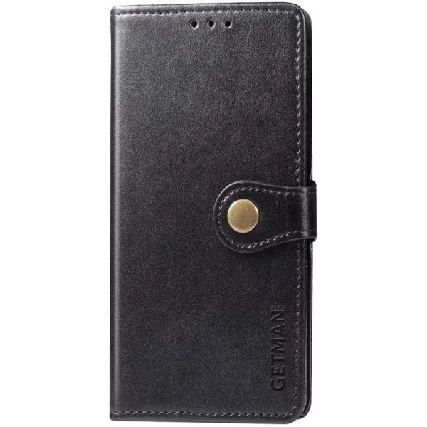 Шкіряний чохол-книжка GETMAN Gallant (PU) для Xiaomi Redmi A1+ / Poco C50 / A2+ — Чорний — фото 1 Шкіряний чохол-книжка GETMAN Gallant (PU) для Xiaomi Redmi A1+ / Poco C50 / A2+ — Чорний — фото 1