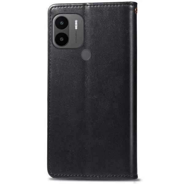 Шкіряний чохол-книжка GETMAN Gallant (PU) для Xiaomi Redmi A1+ / Poco C50 / A2+ — Чорний — фото 2 Шкіряний чохол-книжка GETMAN Gallant (PU) для Xiaomi Redmi A1+ / Poco C50 / A2+ — Чорний — фото 2