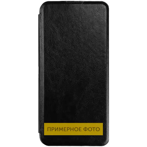 Кожаный чехол-книжка Belora для Xiaomi Redmi A3 — Черный — фото 1