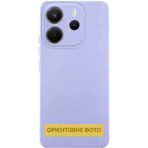 Чехол Silicone Cover Ummi Lakshmi Full Camera (AA) для Xiaomi Redmi A7 Pro 4G / Poco C81 — Сиреневый — фото 1