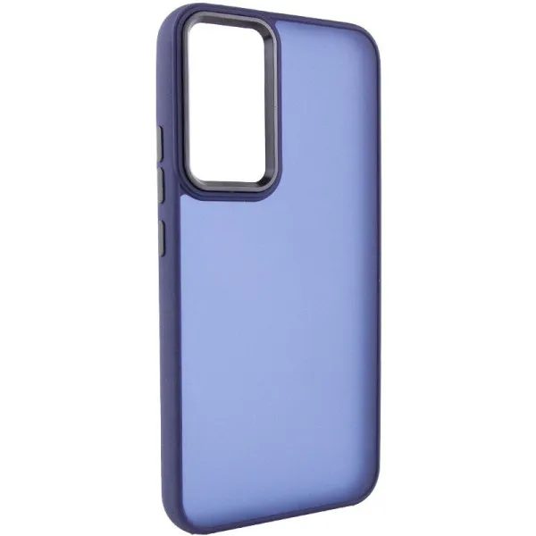 Чехол TPU+PC Lyon Frosted для Xiaomi Redmi Note 11 Pro 4G/5G / 12 Pro 4G — Темно-синий — фото 1 Чехол TPU+PC Lyon Frosted для Xiaomi Redmi Note 11 Pro 4G/5G / 12 Pro 4G — Темно-синий — фото 1