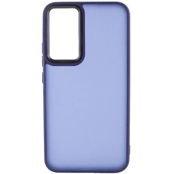 Чехол TPU+PC Lyon Frosted для Xiaomi Redmi Note 11 Pro 4G/5G / 12 Pro 4G — Темно-синий — фото 2 Чехол TPU+PC Lyon Frosted для Xiaomi Redmi Note 11 Pro 4G/5G / 12 Pro 4G — Темно-синий — фото 2