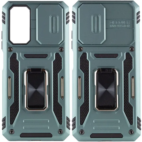 Ударостійкий чохол Camshield Army Ring для Xiaomi Redmi Note 11 (Global) / Note 11S / Note 12S — Зелений — фото 1 Ударостійкий чохол Camshield Army Ring для Xiaomi Redmi Note 11 (Global) / Note 11S / Note 12S — Зелений — фото 1