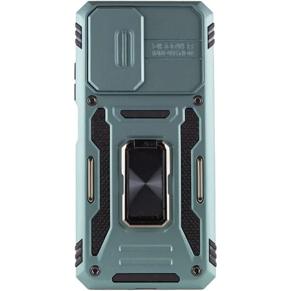 Ударостійкий чохол Camshield Army Ring для Xiaomi Redmi Note 11 (Global) / Note 11S / Note 12S — Зелений — фото 2 Ударостійкий чохол Camshield Army Ring для Xiaomi Redmi Note 11 (Global) / Note 11S / Note 12S — Зелений — фото 2