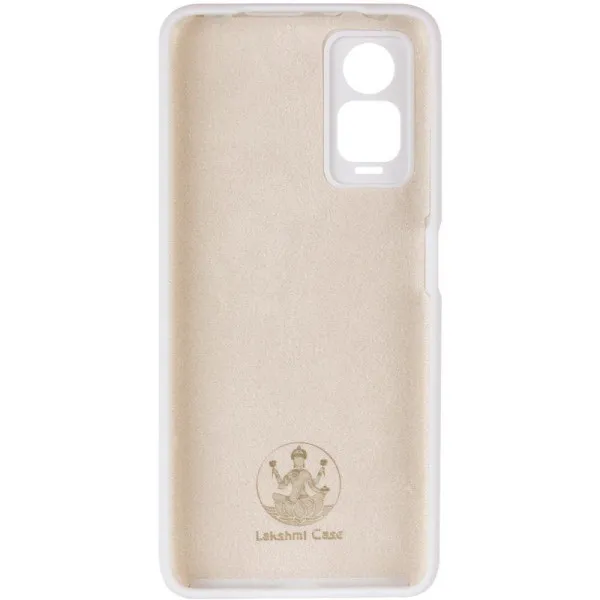 Чехол Silicone Cover Ummi Lakshmi Full Camera (AA) для Xiaomi Redmi Note 12 Pro 4G — Белый — фото 3