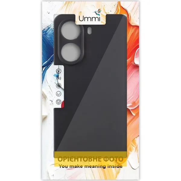 Чехол Silicone Cover Ummi Lakshmi Full Camera (AA) для Xiaomi Redmi Note 12 Pro+ 5G — Черный — фото 2 Чехол Silicone Cover Ummi Lakshmi Full Camera (AA) для Xiaomi Redmi Note 12 Pro+ 5G — Черный — фото 2