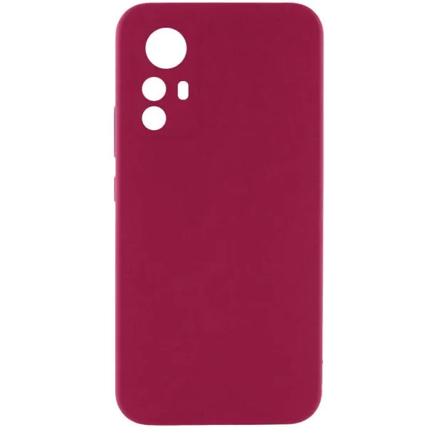 Чохол Silicone Cover Ummi Lakshmi Full Camera (AA) для Xiaomi Redmi Note 12S — Бордовий Чохол Silicone Cover Ummi Lakshmi Full Camera (AA) для Xiaomi Redmi Note 12S — Бордовий