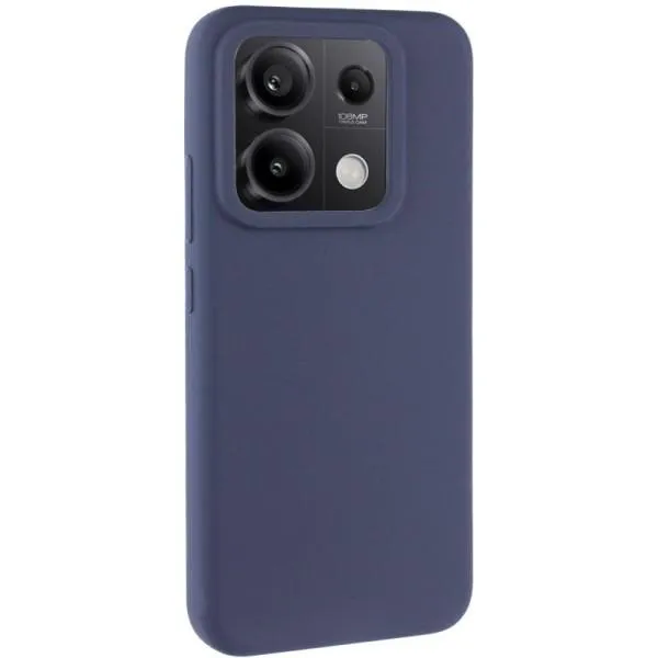 Чохол Silicone Cover Lakshmi (AAA) для Xiaomi Redmi Note 13 5G — Темно-синій — фото 1 Чохол Silicone Cover Lakshmi (AAA) для Xiaomi Redmi Note 13 5G — Темно-синій — фото 1