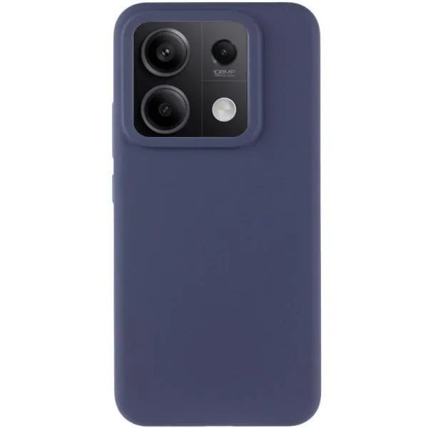 Чохол Silicone Cover Lakshmi (AAA) для Xiaomi Redmi Note 13 5G — Темно-синій — фото 2 Чохол Silicone Cover Lakshmi (AAA) для Xiaomi Redmi Note 13 5G — Темно-синій — фото 2