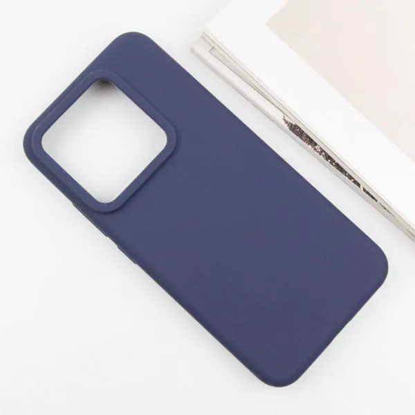 Чохол Silicone Cover Lakshmi (AAA) для Xiaomi Redmi Note 13 5G — Темно-синій — фото 3 Чохол Silicone Cover Lakshmi (AAA) для Xiaomi Redmi Note 13 5G — Темно-синій — фото 3
