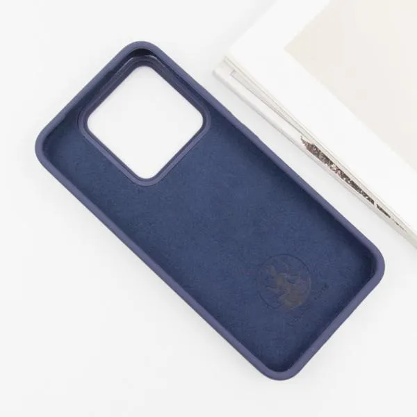 Чохол Silicone Cover Lakshmi (AAA) для Xiaomi Redmi Note 13 5G — Темно-синій — фото 4 Чохол Silicone Cover Lakshmi (AAA) для Xiaomi Redmi Note 13 5G — Темно-синій — фото 4