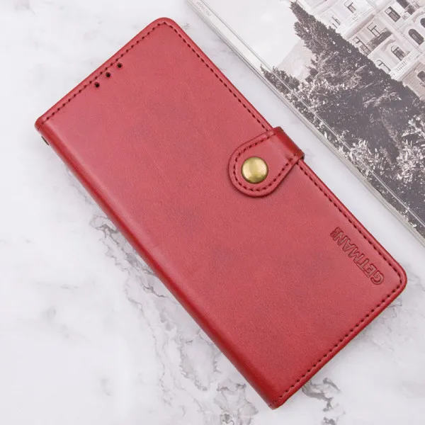 Шкіряний чохол-книжка GETMAN Gallant (PU) для Xiaomi Redmi Note 13 5G — Червоний — фото 1 Шкіряний чохол-книжка GETMAN Gallant (PU) для Xiaomi Redmi Note 13 5G — Червоний — фото 1