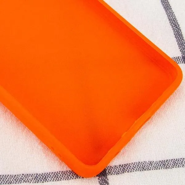 Силиконовый чехол Candy Full Camera для Xiaomi Redmi Note 13 Pro+ — Оранжевый — фото 3 Силиконовый чехол Candy Full Camera для Xiaomi Redmi Note 13 Pro+ — Оранжевый — фото 3