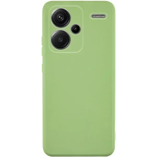 Силиконовый чехол Candy Full Camera для Xiaomi Redmi Note 13 Pro+ — Фисташковый — фото 1 Силиконовый чехол Candy Full Camera для Xiaomi Redmi Note 13 Pro+ — Фисташковый — фото 1