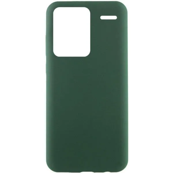 Чехол Silicone Cover Lakshmi (AAA) для Xiaomi Redmi Note 13 Pro+ — Зеленый — фото 1