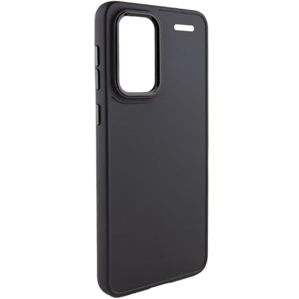 TPU чехол Bonbon Metal Style для Xiaomi Redmi Note 13 Pro+ — Черный — фото 1