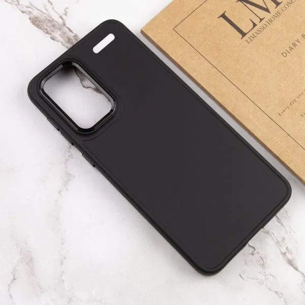 TPU чехол Bonbon Metal Style для Xiaomi Redmi Note 13 Pro+ — Черный — фото 3