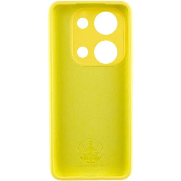 Чехол Silicone Cover Lakshmi Full Camera (AAA) для Xiaomi Redmi Note 13 Pro 4G / Poco M6 Pro 4G — Желтый — фото 3