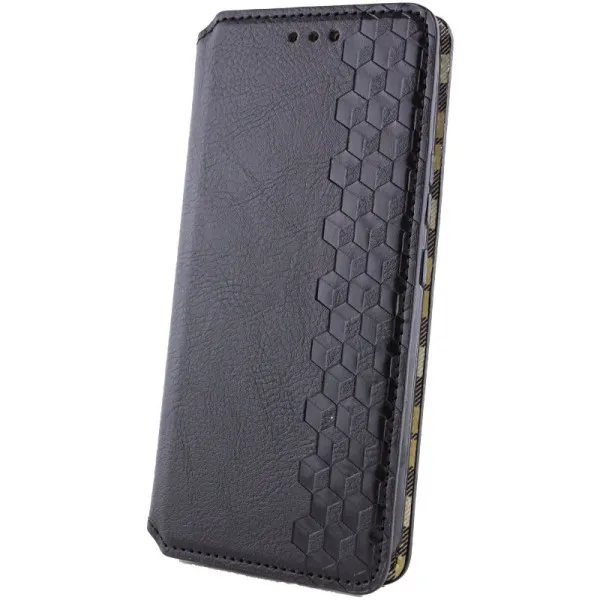 Кожаный чехол-книжка GETMAN Cubic (PU) для Xiaomi Redmi Note 13 Pro 4G / Poco M6 Pro 4G — Черный — фото 4 Кожаный чехол-книжка GETMAN Cubic (PU) для Xiaomi Redmi Note 13 Pro 4G / Poco M6 Pro 4G — Черный — фото 4