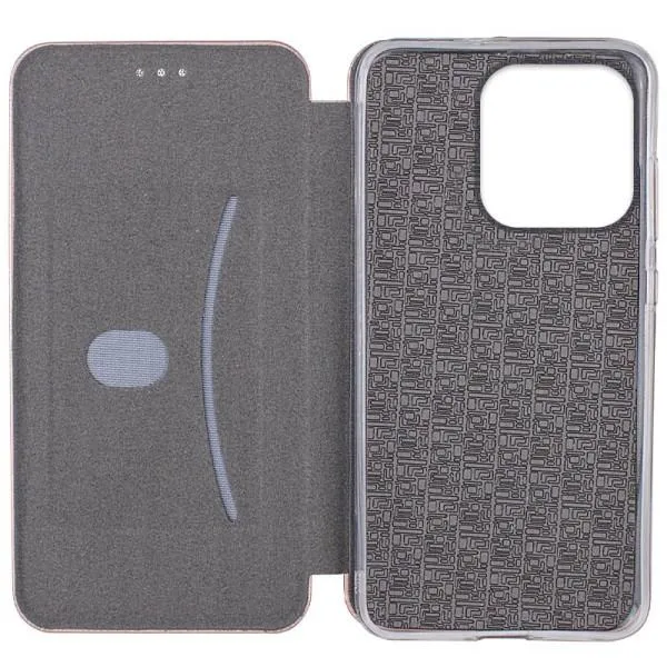 Кожаный чехол-книжка Classy для Xiaomi Redmi Note 14 4G (Int. version) — Золотой — фото 3 Кожаный чехол-книжка Classy для Xiaomi Redmi Note 14 4G (Int. version) — Золотой — фото 3
