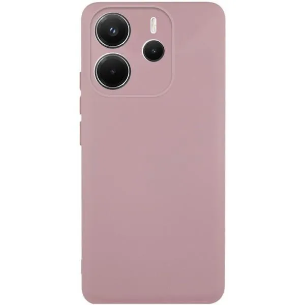 Чехол TPU GETMAN Liquid Silk Full Camera для Xiaomi Redmi Note 14 4G (Int. version) — Розовый — фото 2 Чехол TPU GETMAN Liquid Silk Full Camera для Xiaomi Redmi Note 14 4G (Int. version) — Розовый — фото 2