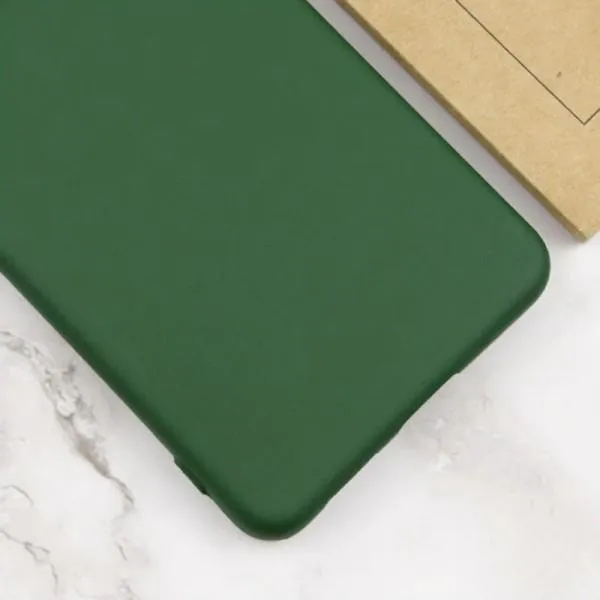 Чохол TPU GETMAN Liquid Silk Full Camera для Xiaomi Redmi Note 14 Pro 5G — Зелений — фото 3 Чохол TPU GETMAN Liquid Silk Full Camera для Xiaomi Redmi Note 14 Pro 5G — Зелений — фото 3
