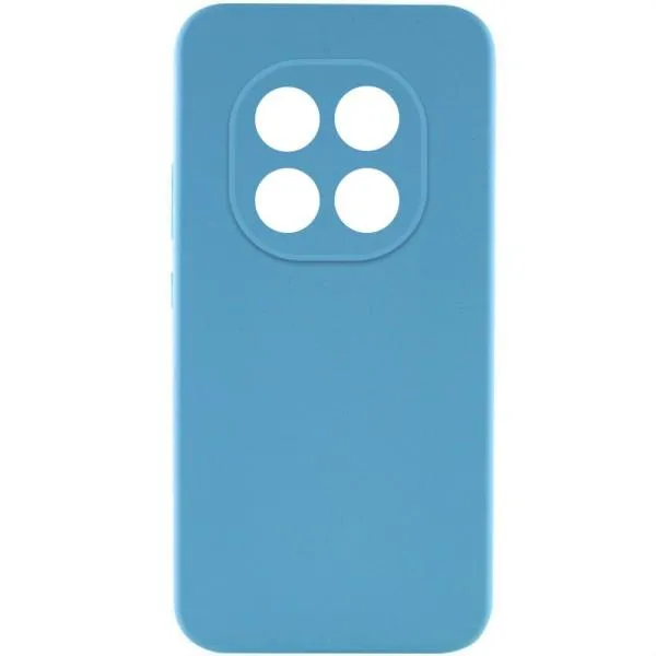 Чохол TPU GETMAN Liquid Silk Full Camera для Xiaomi Redmi Note 14 Pro 5G — Блакитний Чохол TPU GETMAN Liquid Silk Full Camera для Xiaomi Redmi Note 14 Pro 5G — Блакитний