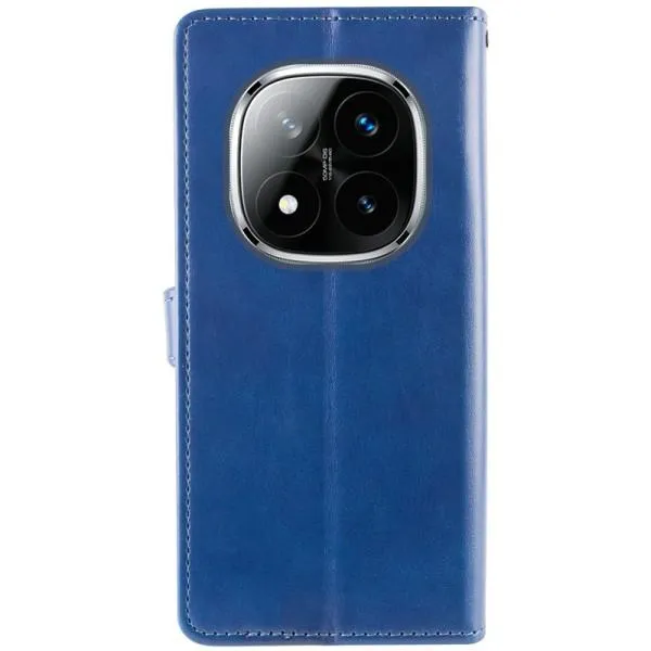 Шкіряний чохол-книжка GETMAN Gallant (PU) для Xiaomi Redmi Note 14 Pro 5G / 14 Pro+ — Синій — фото 2 Шкіряний чохол-книжка GETMAN Gallant (PU) для Xiaomi Redmi Note 14 Pro 5G / 14 Pro+ — Синій — фото 2