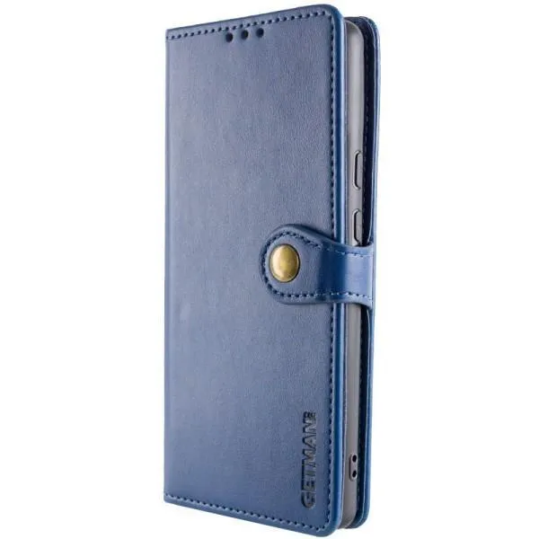 Шкіряний чохол-книжка GETMAN Gallant (PU) для Xiaomi Redmi Note 14 Pro 5G / 14 Pro+ — Синій — фото 3 Шкіряний чохол-книжка GETMAN Gallant (PU) для Xiaomi Redmi Note 14 Pro 5G / 14 Pro+ — Синій — фото 3