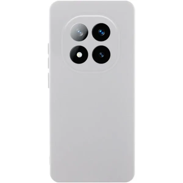 Чехол Silicone Cover Lakshmi Full Camera (AAA) для Xiaomi Redmi Note 14 Pro 4G — Белый — фото 5