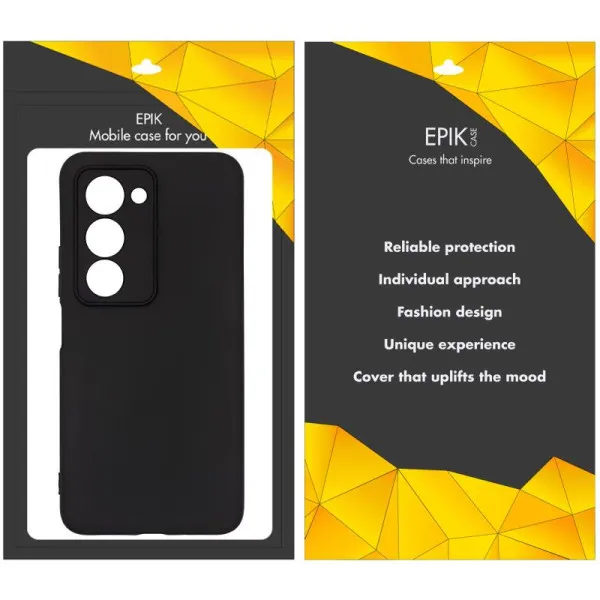 Чехол TPU Epik Black Full Camera для Xiaomi Redmi Note 15 4G/5G (EU) — Черный — фото 2